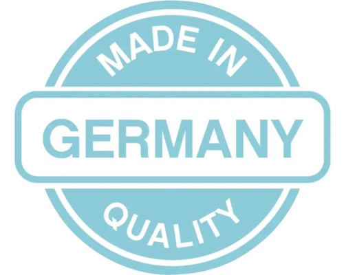 Hergestellt in Deutschland Qualitätssiegel