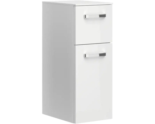 Hochschrank mit zwei Schubladen für das Badezimmer