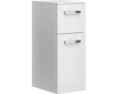 Armoire haute de salle de bain avec deux tiroirs