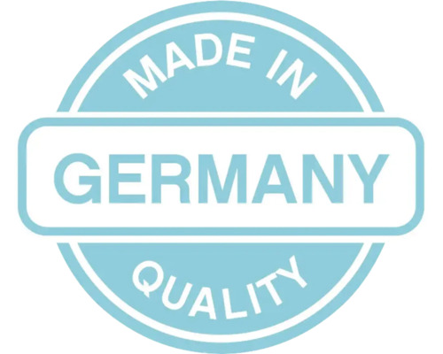 Hergestellt in Deutschland Qualitätssiegel