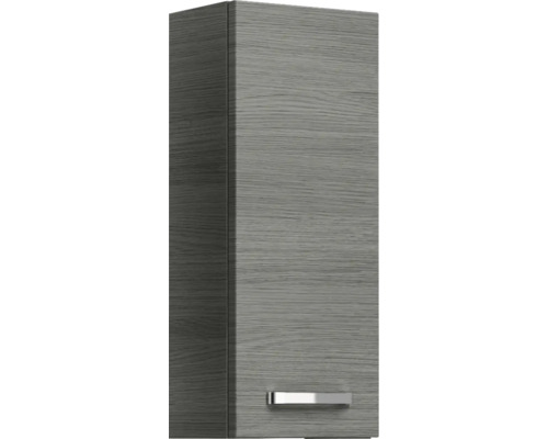 Hochschrank aus Holz mit Metallgriff für Badezimmer