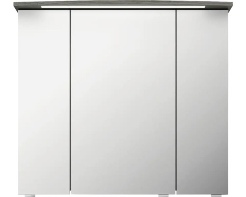 Spiegelschrank mit drei Türen und Beleuchtung