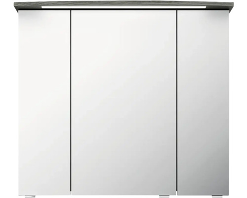 Spiegelschrank mit drei Türen und Beleuchtung