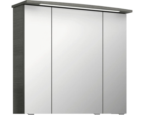 Spiegelschrank mit drei Türen und Beleuchtung