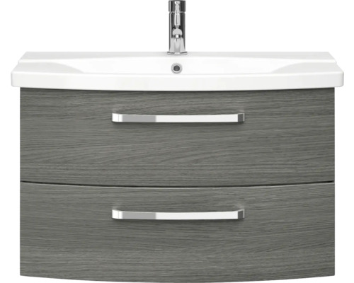 Waschtischunterschrank mit zwei Schubladen und Waschbecken