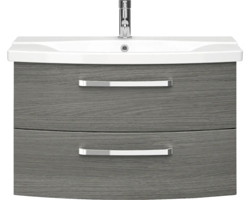 Waschtisch mit zwei Schubladen, Waschbecken und Armatur