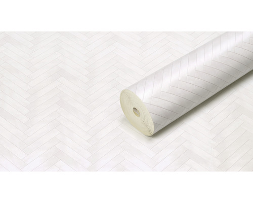 Rouleau de papier peint vinyle avec motif à chevrons