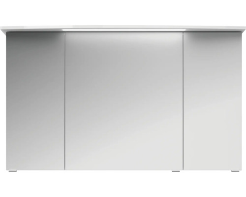 Spiegelschrank mit drei Türen und Beleuchtung