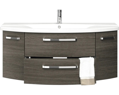 Waschtisch mit Schubladen und Handtuch