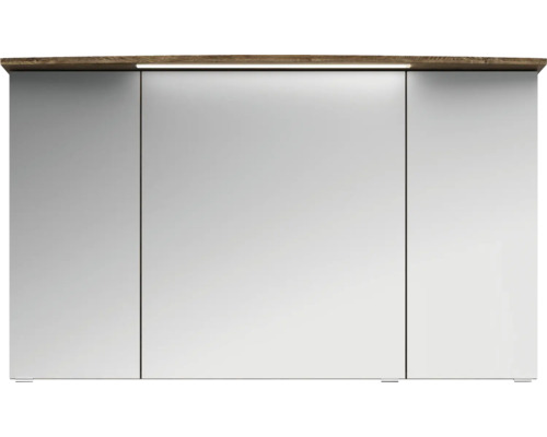 Spiegelschrank mit drei Türen und Beleuchtung