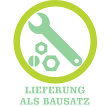 Symbol: Lieferung als Bausatz