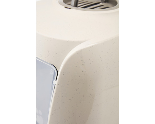 Detailansicht einer Katzenstreutoilette