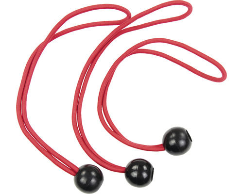 Corde élastique avec boule pour fixer les bâches