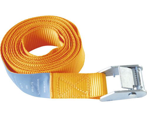 Sangle d''arrimage avec boucle à serrage rapide