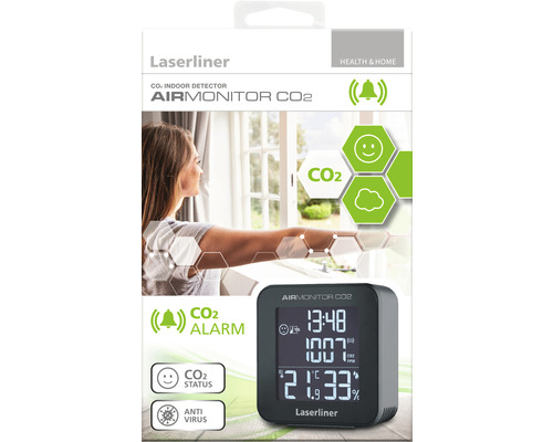 Détecteur de qualité de l''air Laserliner pour la mesure du CO2 en intérieur