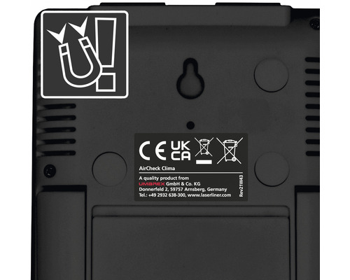 Symbole magnétique et consignes d''élimination