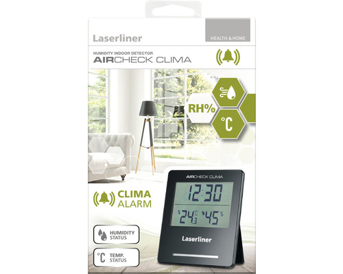 Laserliner AirCheck Clima hygromètre d''intérieur dans l''emballage