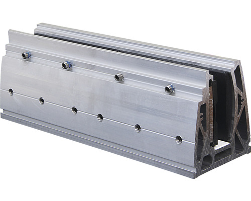 Profilé en aluminium avec trous de vis