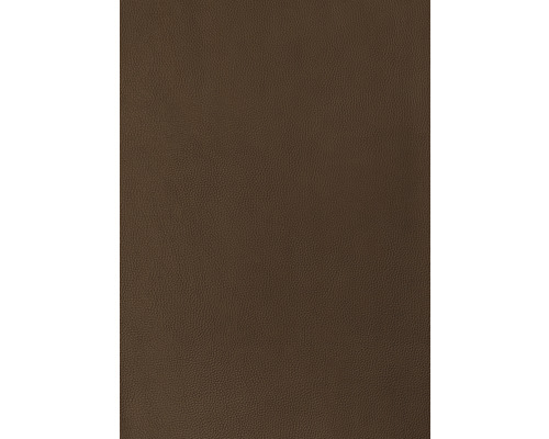 Braunes Kunstleder mit genarbter Oberfläche als Meterware