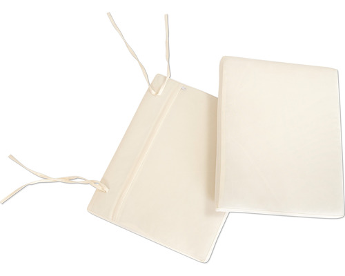 Auflagensatz für Gartenmöbel mit Bindebändern