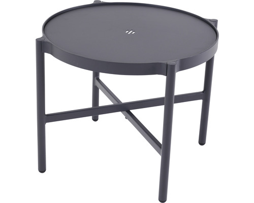 Table de jardin ronde en métal