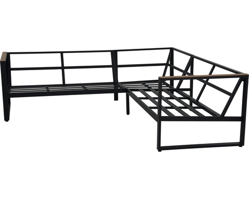 Cadre de canapé d''angle en métal