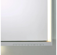 Hotte aspirante avec panneau de commande et éclairage