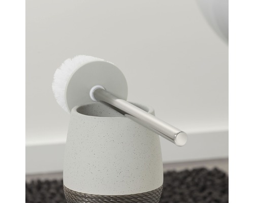 Toilettenbürste mit Halterung für Badezimmer