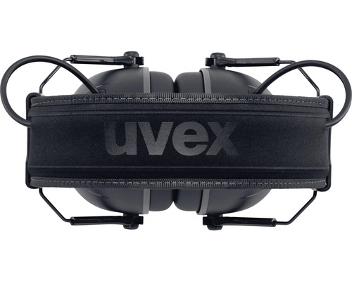 Uvex Logo auf Kapselgehörschutz