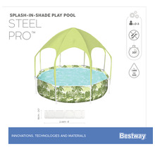 Bestway Planschbecken mit Sonnenschutzdach