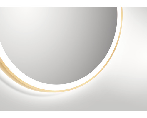 Abstraktes Bild mit runder Form und sanften Farbübergängen