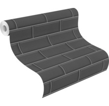 Tapetenrolle mit Ziegelmuster