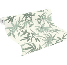 Rouleau de papier peint à motif de feuilles