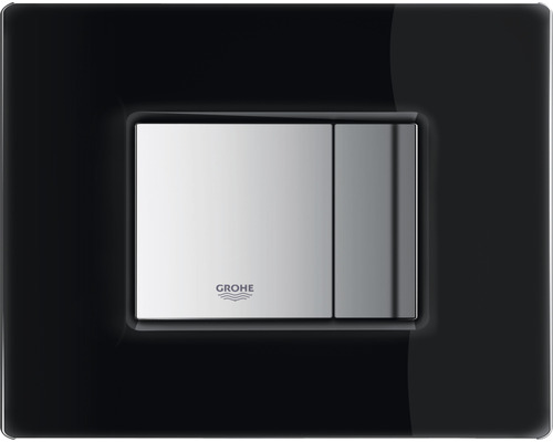 Plaque de commande Grohe avec deux boutons