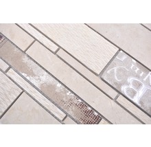 Mosaïque composée de différents matériaux