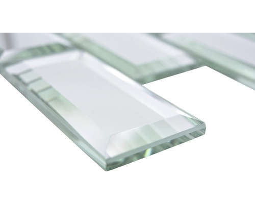 Detailaufnahme von Glasmosaikfliesen