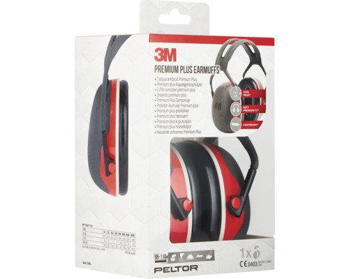 3M Premium Plus Casque antibruit dans l''emballage