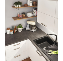 nobilia elements Winkelküche mit Geräten Urban 540 cm alpinweiss matt vormontiert Variante rechts 745202602972