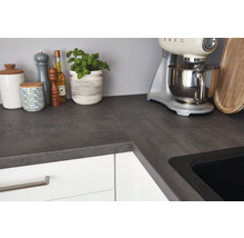 nobilia elements Winkelküche mit Geräten Urban 540 cm alpinweiss matt vormontiert Variante rechts 745202602972