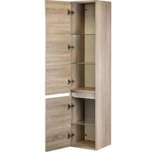 Armoire haute Maxx XL 160 x 35 cm chêne gris