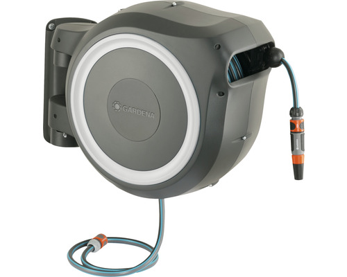 Gardena Wand-Schlauchbox mit Gartenschlauch und Anschluss