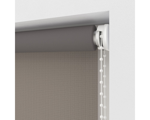Store latéral gris avec chaînette pour la décoration de fenêtre