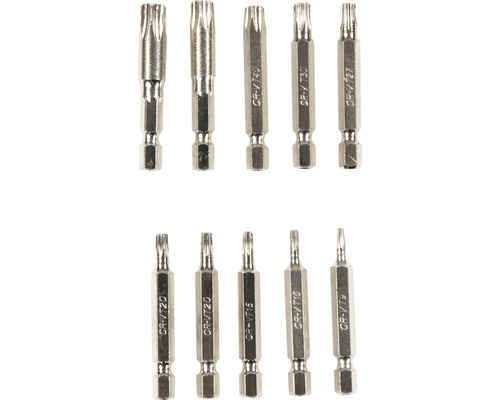 Ensemble d''embouts Torx de différentes tailles