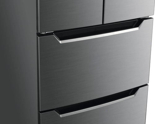 Detailansicht eines Kühlschranks mit Gefrierfach