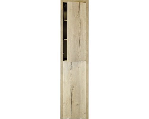 Holzschrank mit Regalen