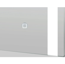 Miroir LED Silver Boulevard IP 24 (protégé contre les projections d’eau) 60x100 cm
