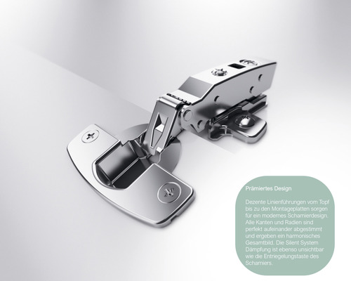 Möbelscharnier aus Metall