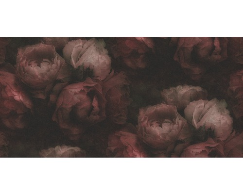 Papier peint à motif de roses