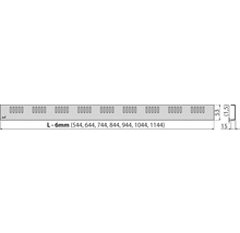 Grille pour caniveau de douche N Dream 750 mm