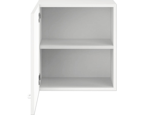 Offener Wandschrank mit zwei Regalböden